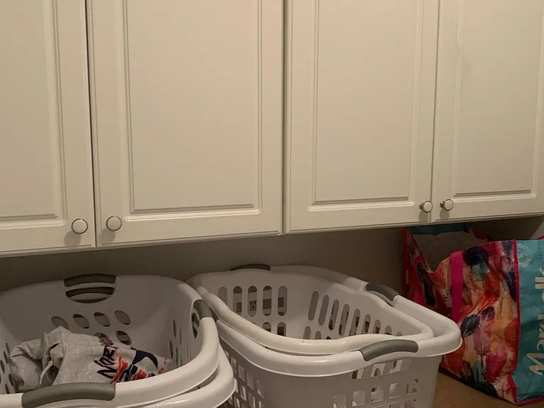 Laundry Room cabinets and countertop