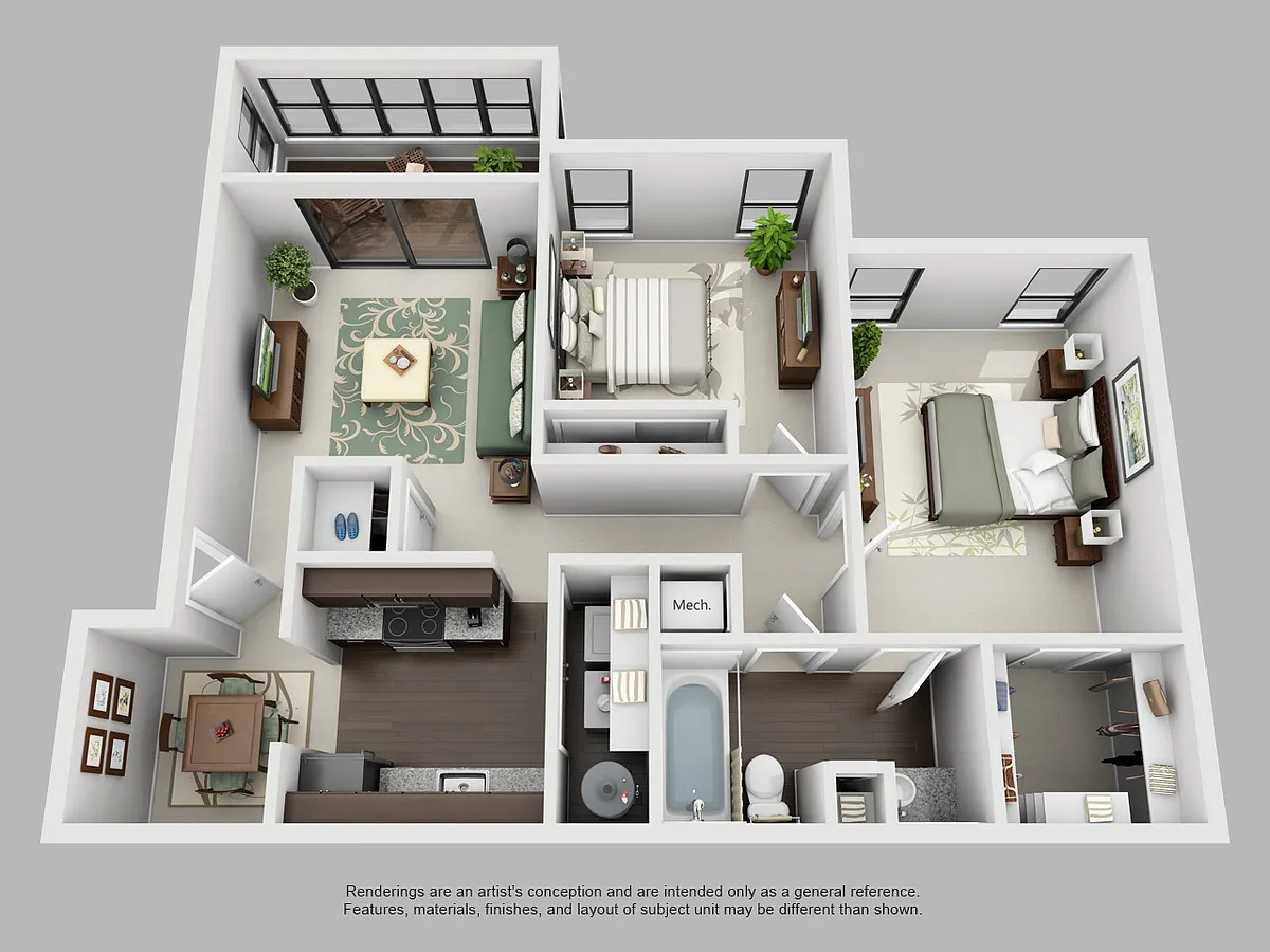Floor plan The Cypress