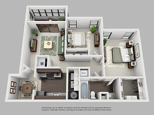 Floor plan The Cypress