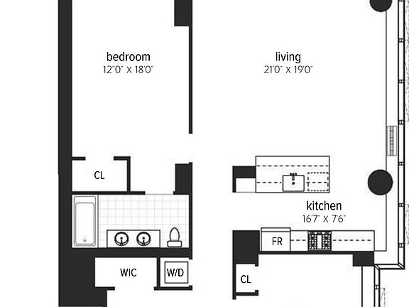 2nd image of 1113 York Ave APT 2B