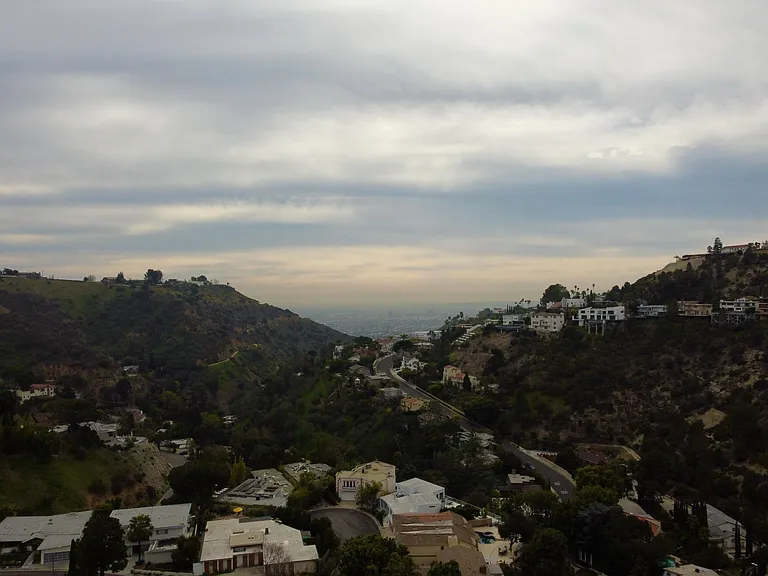 Peekaboo city view and Mt Olympus view from backyard