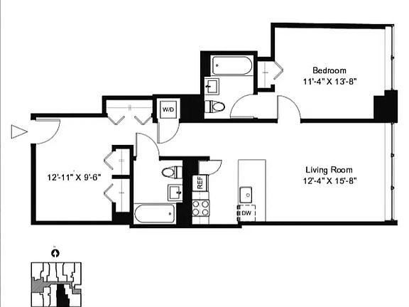 2nd image of 321 W 37th St APT 8H