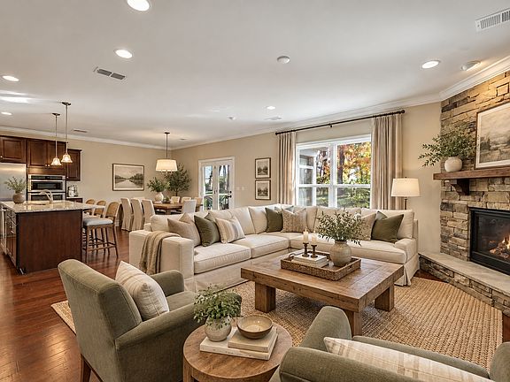 **Photo has been virtually staged with AI-generated furniture and decor.**