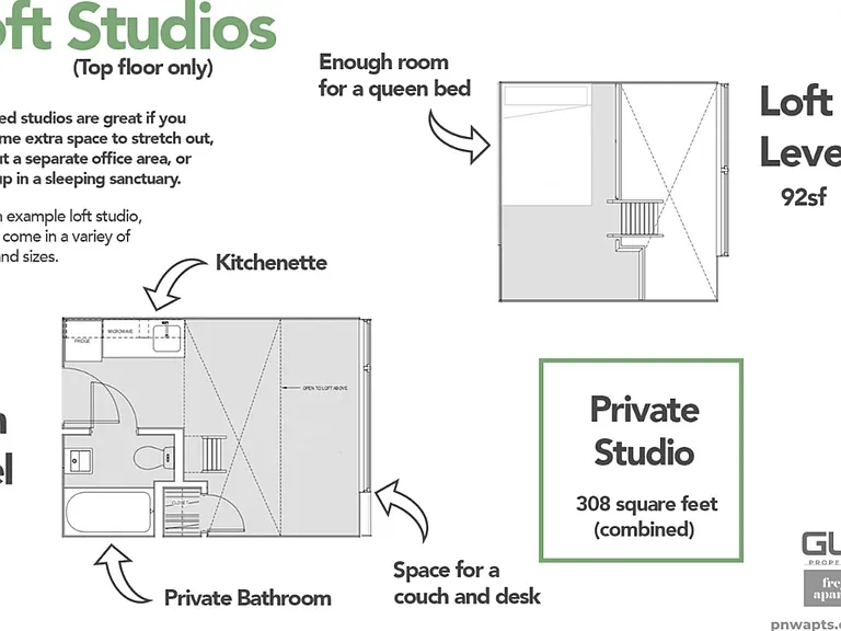 Freya Apartments - Private Studios + Social Connection — Photo 39