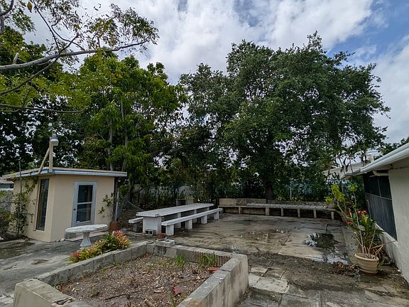 large backyard
