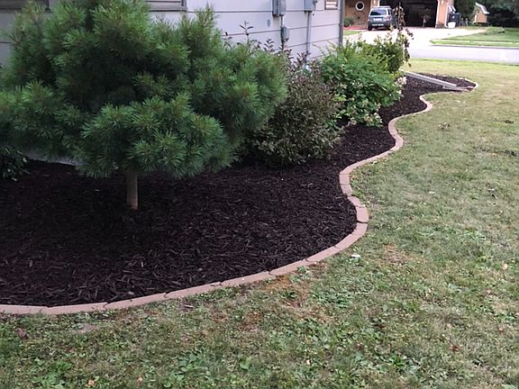Landscaping on the side 