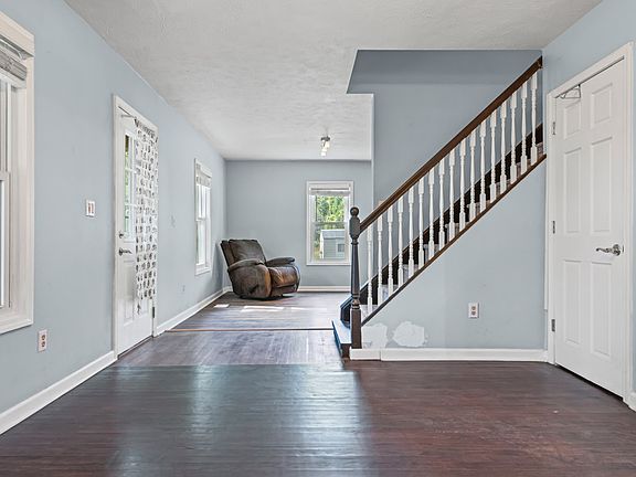 Front entryway view from dining room