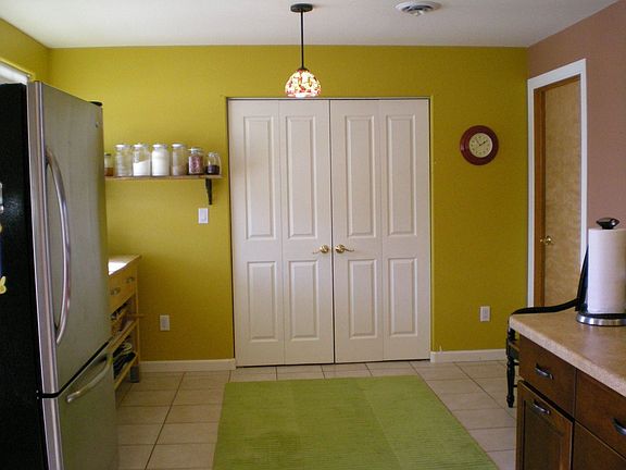 Kitchen looking toward laundry room