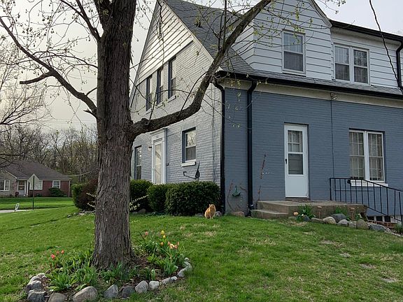 Back yard and back entrance