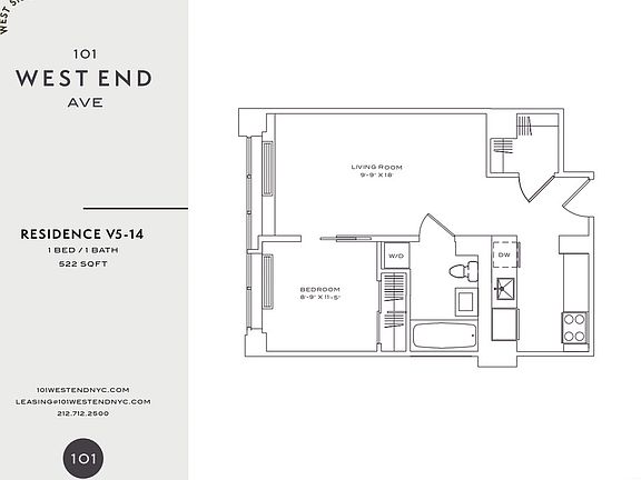 2nd image of 101 W End Ave #10V