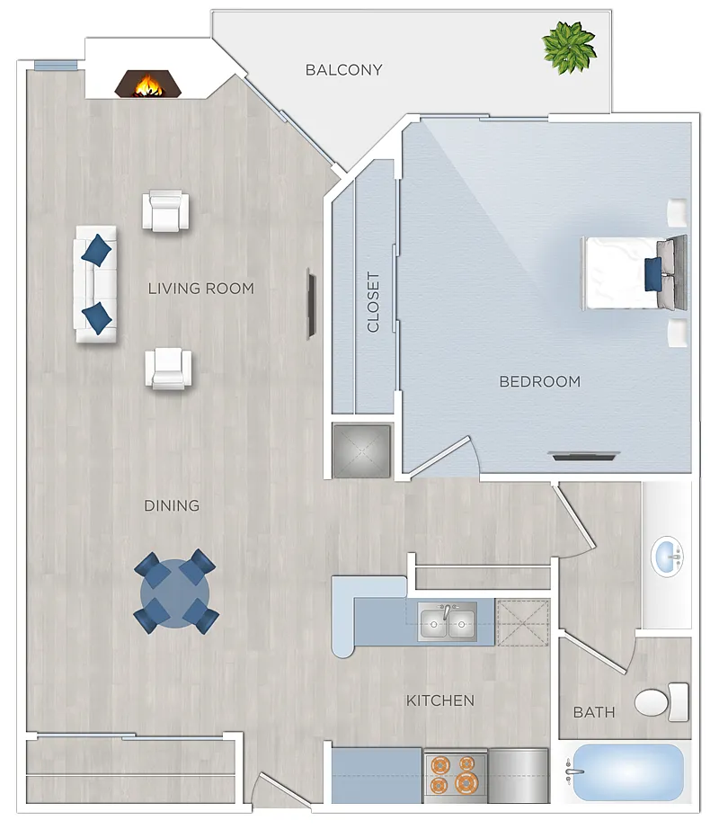 Floor plan G