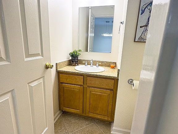 downstairs guest hall bath