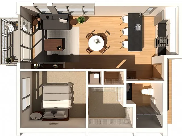 Floor plan Terra