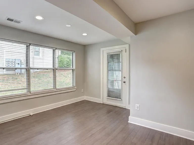 Dining room with access to patio