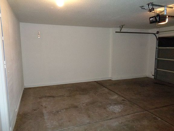 Painted and Finished Garage