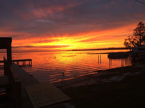 sunrise, view from backyard
