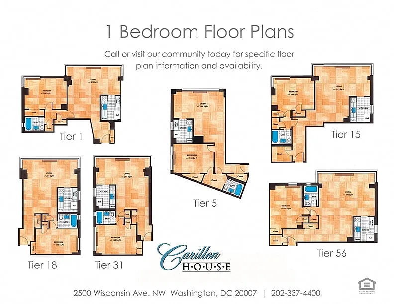 Floor plan 1 BDRM