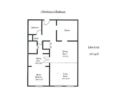Floor plan 218