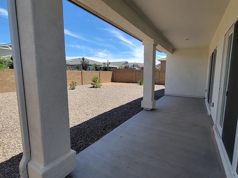 Backyard Patio 8' x 28'