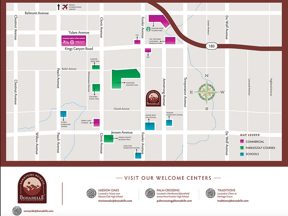 Sunnyside Heights Community Map