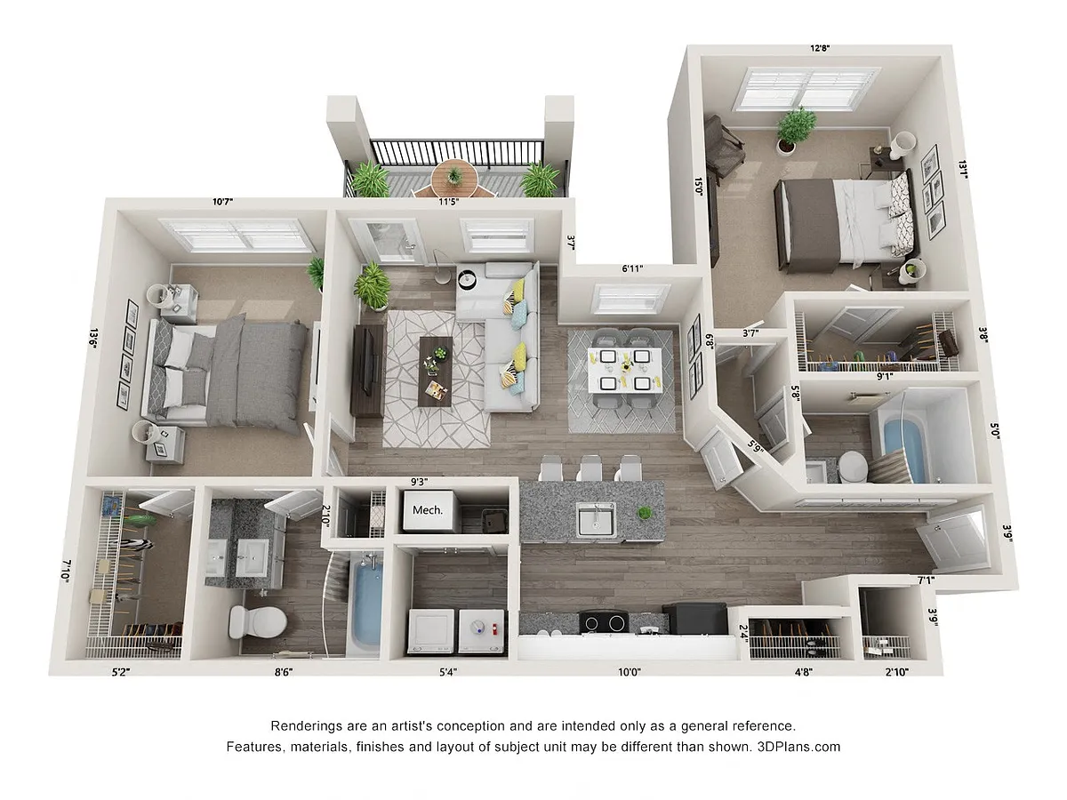 Floor plan Driftwood