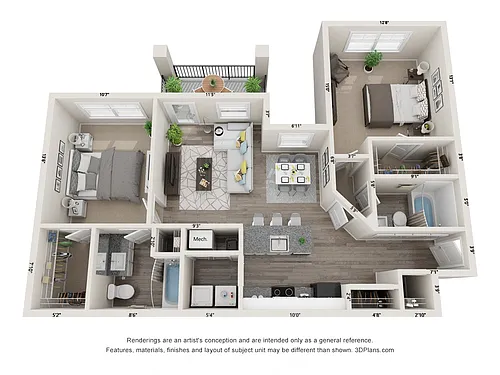 Floor plan Driftwood