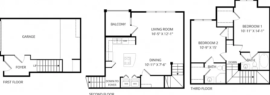 2 bed, 1211 sqft, $1,937 — Photo 3