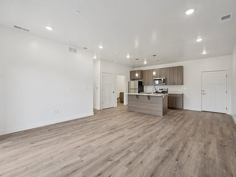 One Bedroom - Kitchen and Living Room