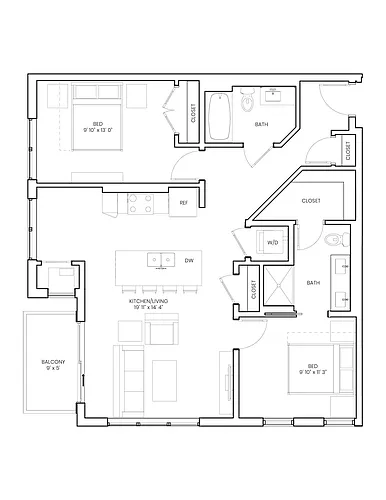 Floor plan Reynard