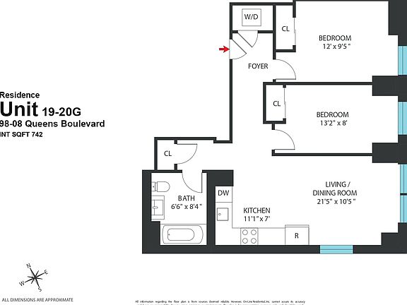 2nd image of 97-12 65th Rd #20G