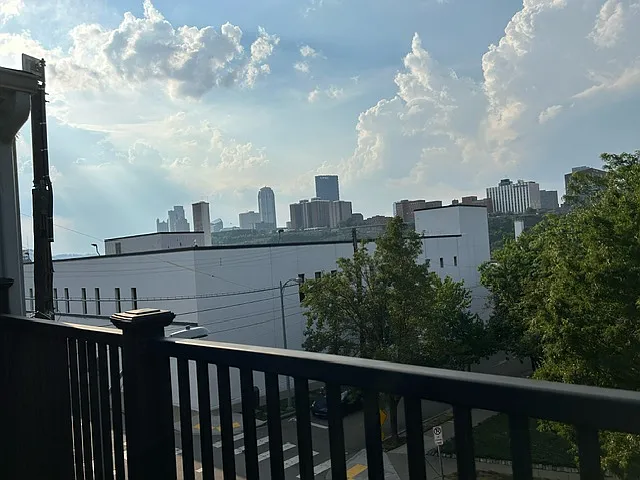 City view from the deck