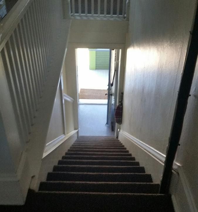 Stairs up to unit