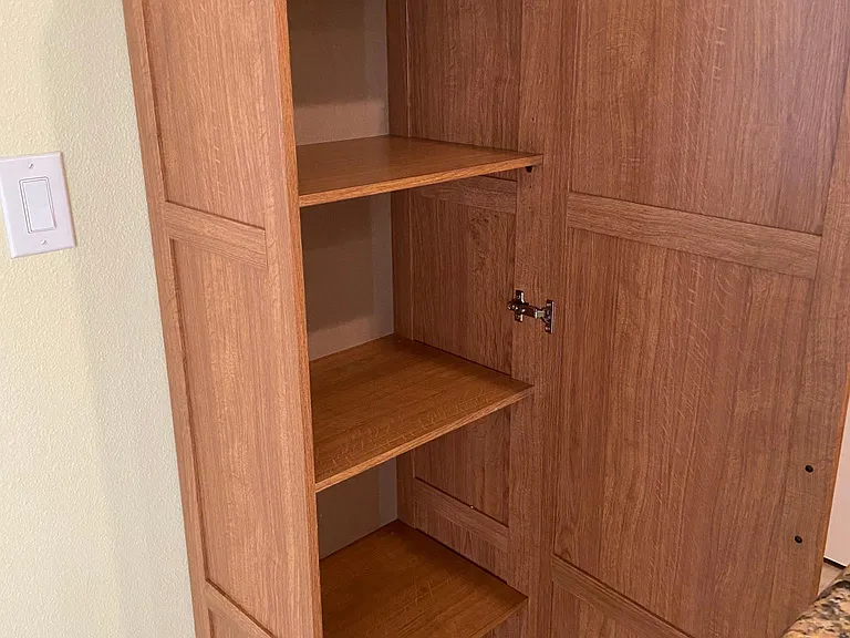 New Pantry more storage