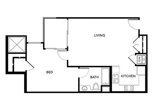 Floor plan Plan L (Milano)