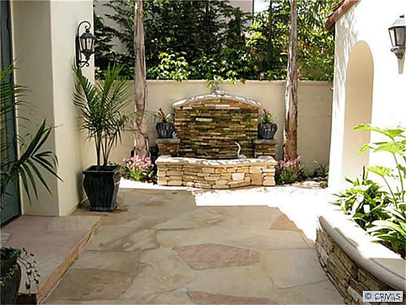 Fountain in front court yard