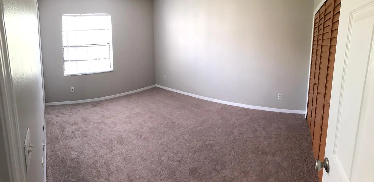 View front entry door to spacious master bedroom. - 2663 Laser Ct