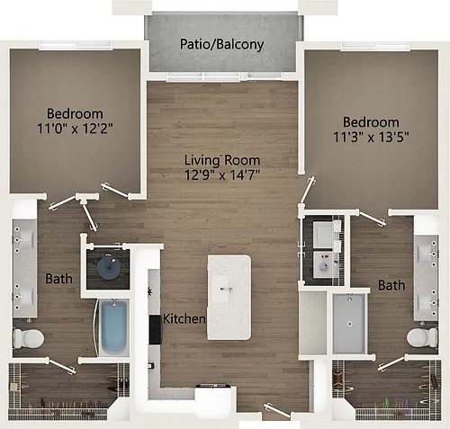 Floor plan Soothe