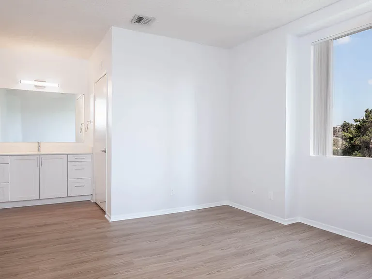 Bedroom with Hard Surface Flooring