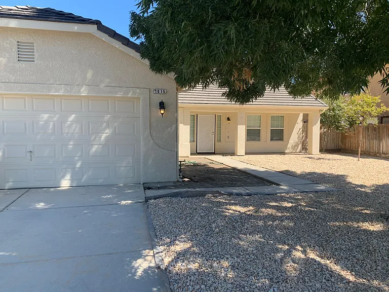 house and garage
