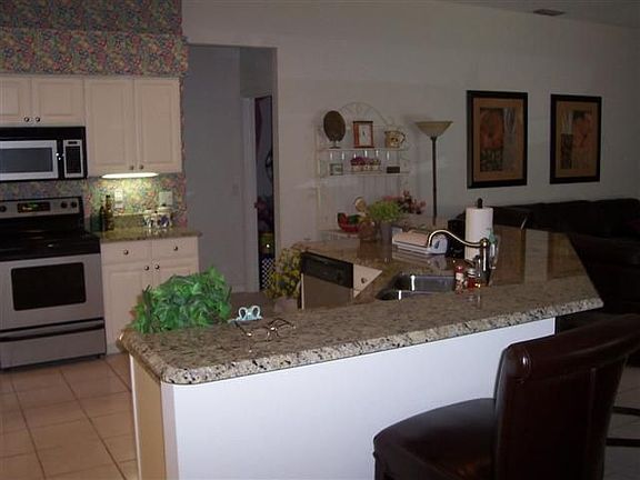 updated kitchen with granite