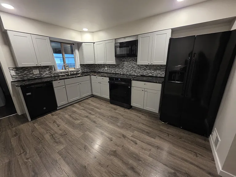 Newly installed appliances