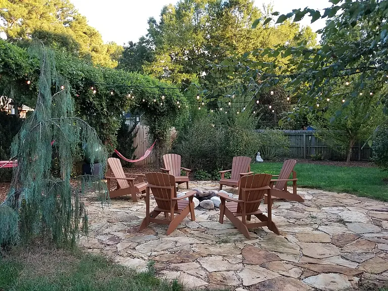 backyard firepit
