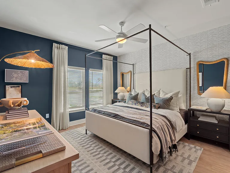 Large Bedroom with Window and Bathroom Access with Walk-in Closet