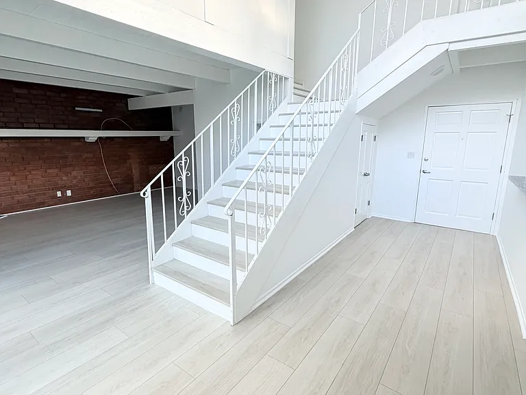 Entrance and living room