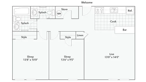 Floor plan Charleston
