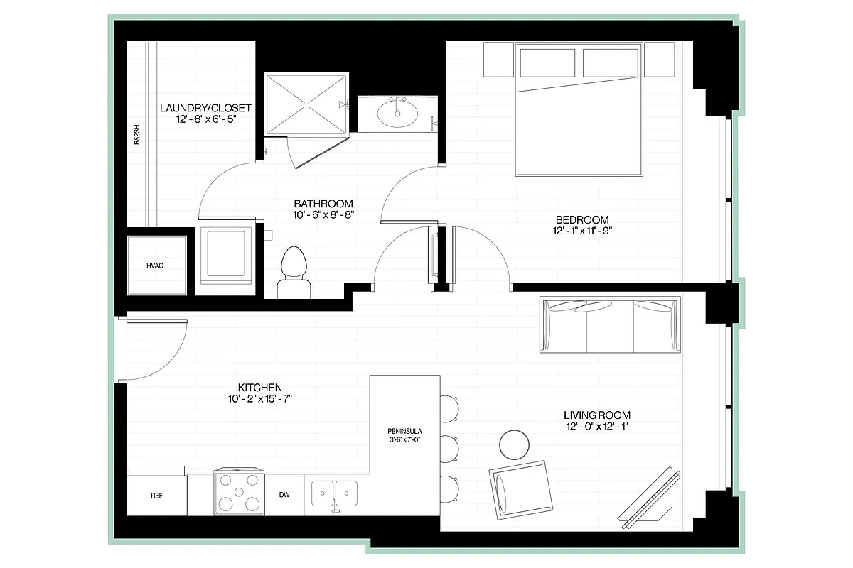 Floor plan Charlie