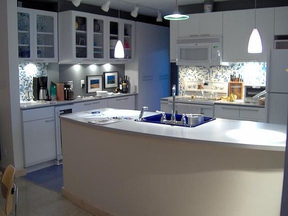 Modern kitchen with midcentury charm