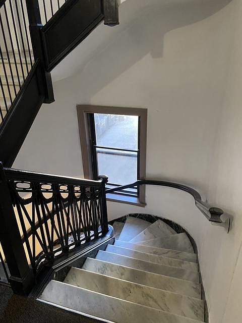Main stairs to the lobby