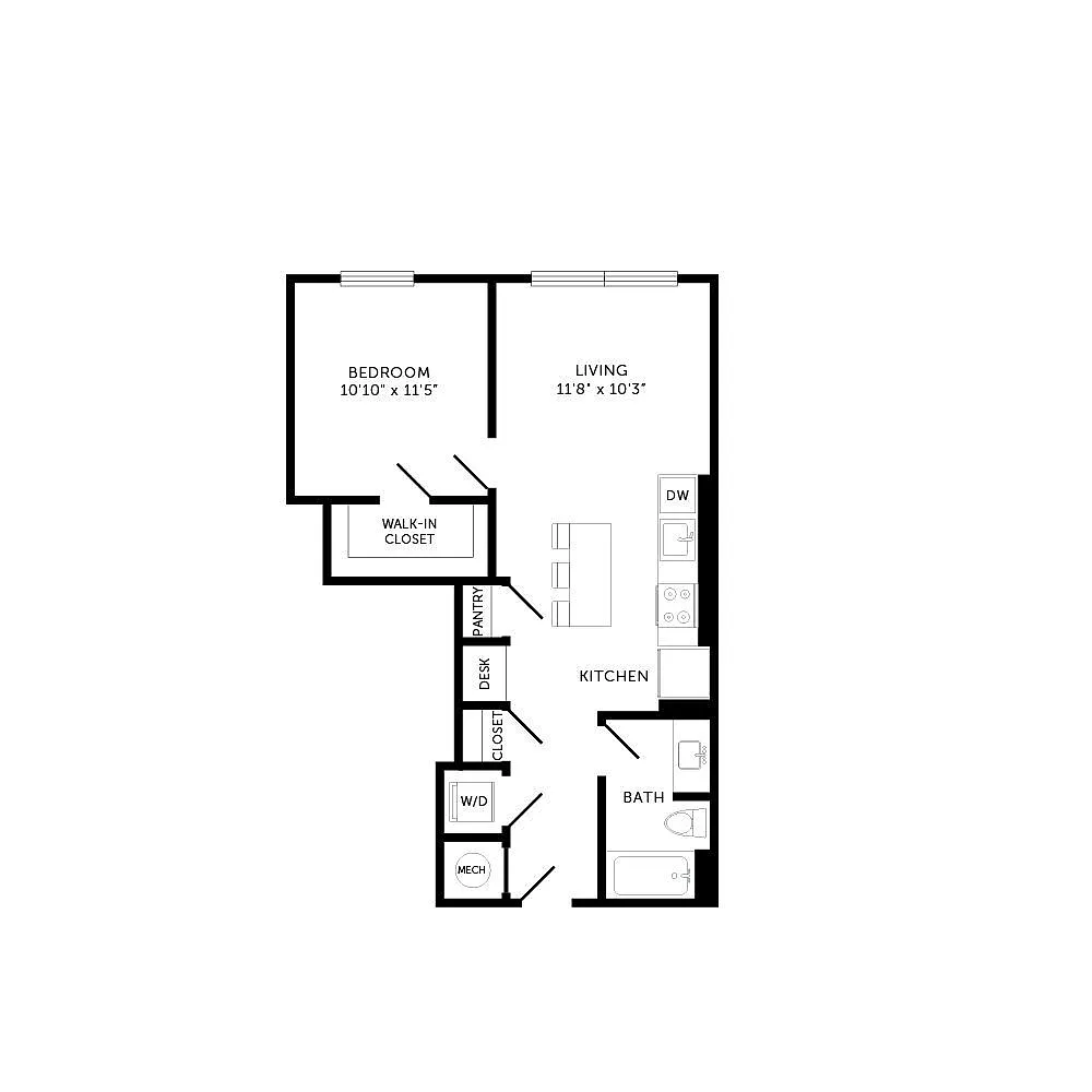 Floor plan A08