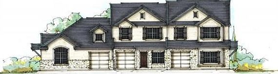 Actual home under construction